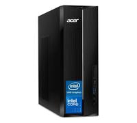 acer Ordinateur de bureau Aspire 2025, processeur Intel, design ultra silencieux, lecteur de carte SD, double moniteur 4K, USB-C, clavier et souris filaires, Windows 11 (processeur Intel, 64 Go de RAM