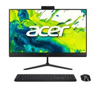acer Ordinateur de bureau Aspire C24 AIO | Écran Full HD IPS 120 Hz de 23,8 po | Processeur AMD Ryzen 7 5700U Octa-Core | Carte graphique AMD Radeon | 16 Go DDR4 | 1 To SSD | Wi-Fi 6 | Clavier et