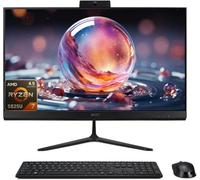 acer Ordinateur de bureau Aspire C27 AIO, écran Full HD IPS 120 Hz, processeur AMD Ryzen 7 5825U (8 cœurs, jusqu'à 4,5 GHz), 64 Go de RAM, 4 To SSD, Wi-Fi 6E, HDMI, port DP, clavier et souris sans fil