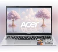 acer Ordinateur portable Aspire 3 Premium avec clavier rétroéclairé | Processeur AMD Ryzen 5 7430U | 64 Go de RAM | SSD 1 To | Écran FHD 15,6 po | Webcam | Wi-Fi 6 rapide | Copilot AI Chat | Type-C |