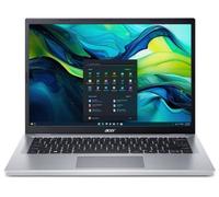 Acer Ordinateur portable Aspire Go 14 AG14-32P – N355 – 14" 8 Go RAM 512 Go SSD – Argent AZERTY