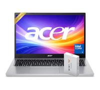 acer Ordinateur portable Aspire Go 15 | Nouvelle génération Intel Core 3 N355 (jusqu'à 3,9 GHz) | Écran BluelightShield FHD 15,6 po | RAM DDR5 16 Go | SSD 256 Go | Clé Copilote | HDMI | Windows 11 |