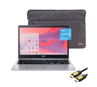 acer Ordinateur portable Chromebook 315, écran HD antireflet de 15,6", Intel Celeron N4020, 4 Go de RAM, 64 Go eMMC, webcam, clavier, Wi-Fi, USB-C, Bluetooth, batterie longue durée de vie 12,5 h,