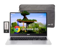 acer Ordinateur portable Chromebook 315, écran HD antireflet de 15,6", Intel Pentium N6000, 4 Go LPDDR4X, 288 Go de stockage (128 Go eMMC + station d'accueil 160 Go), carte graphique UHD, Num Pad