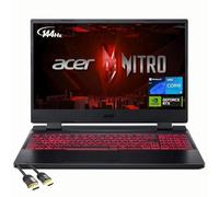 acer Ordinateur portable de jeu Nitro 5, écran FHD IPS 144 Hz, 12e génération Intel 12-Core i5-12500H, GeForce RTX 3050, 64 Go de RAM, SSD PCIe de 2 To, Thunderbolt 4, clavier rétroéclairé, WiFi6,