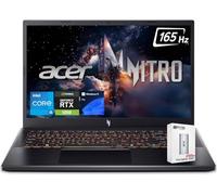 acer Ordinateur portable de jeu Nitro V 15, écran FHD 165 Hz de 15,6 po, 13e Intel 8-Core i5-13420H (> Intel i7-1260P), NVIDIA GeForce RTX 5050 8 Go GDDR7, Ko rétroéclairé, Win11 Pro, W/PSD 256 Go (16