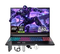 Acer Ordinateur portable de jeu Nitro V 16S AI, écran IPS WQXGA 180 Hz, AMD Ryzen 7 260, NVIDIA GeForce RTX 5070, 16 Go DDR5, 2 To de stockage (SSD 1 To et station d'accueil 1 To), clavier
