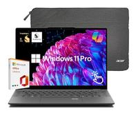 acer Ordinateur portable Swift 14 AI, ordinateur portable à écran tactile 120 Hz 2K, processeur Snapdragon X Elite 45 Top NPU, 16 Go de RAM LPDDR5X, SSD Gen4 de 1 To, Windows 11 Pro, WiFi 7, BT 5.4