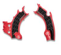 Acerbis 0024715 Honda CRF 450, Protecteur de cadre X-Grip Rouge/Noir Rouge/Noir