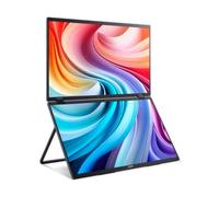 Acer PD3, PD193QE, Double Écran portable dépliable, Full HD, IPS, 18,5", ComfyView, 4 ms, Verrou de sécurité