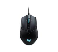 Acer Predator Cestus 335 (PMW120) - Souris - ergonomique - optique - 10 boutons - filaire - USB 2.0 - noir - Pour la vente au détail
