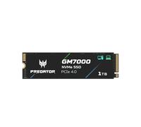 acer Predator GM7000 Gaming SSD 1 to - Jusqu’à 7400 Mo/s en Lecture - M.2 2280 NVMe PCIe Gen4 avec Cache DRAM, Disque SSD Interne pour Ordinateur Portable et de Bureau - Compatible PS5