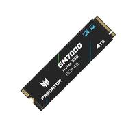 acer Predator GM7000 Gaming SSD 4 to - Jusqu’à 7400 Mo/s en Lecture - M.2 2280 NVMe PCIe Gen4 avec Cache DRAM, Disque SSD Interne pour Ordinateur Portable et de Bureau - Compatible PS5