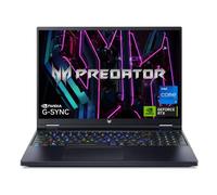 acer Predator Helios 16 Ordinateur portable de jeu | Intel Core i7-13700HX | NVIDIA GeForce RTX 4060 | 16" 2560 x 1600 165 Hz G-SYNC | 16 Go DDR5 | 1 To Gen 4 SSD | Killer Wi-Fi 6E | Copilot Enceinte