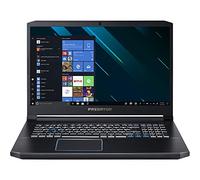 Acer Predator Helios 300 PH317-53-77HB ordinateur portable de jeu Full HD IPS Intel i7-9750H GTX 1660 Ti 8 Go DDR4 512 Go SSD PCIe NVMe clavier rétroéclairé RVB