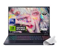 acer Predator Helios Neo 16 Ordinateur portable de jeu, 16" WQXGA (2560 x 1600) 240 Hz, Intel 24-core Ultra 9 275HX, GeForce RTX 5070 Ti, Win11 avec tapis de souris (32 Go, 2 To)