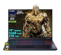 acer Predator Helios Neo 16S AI Ordinateur portable de jeu 16" 2560 x 1600 OLED 240 Hz (100 % DCI-P3) Intel 24-core Ultra 9 275HX 32 Go de RAM 2 To SSD GeForce RTX 5070 Ti DLSS4 (jusqu'à 992 AI Tops