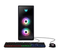 Acer Predator Orion 5000 PO5-655-UR12 Ordinateur de bureau de jeu | Intel Core i7-14700F 20 cœurs | NVIDIA GeForce RTX 4070 Ti | 16 Go DDR5 | SSD PCIe Gen4 1 To | Intel Wi-Fi 6E AX211 | Windows 11