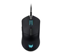 Acer Predator Souris Cestus 330 Souris Gaming Design Ergonomique, jusqu'à 16000 PPP, 5 Niveaux DPI Shift Setting, 7 Touches programmables, 400 IPS, accélération 40g, Polling Rate 1ms/1000 Hz, Câble