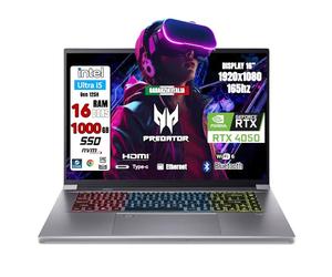 Acer Predator Triton Neo • Processeur Intel i5-125H • 16 Go RAM DDR5 • 1 To SSD • Écran 16.0" Full HD IPS 165 Hz • NVIDIA GeForce RTX 4050 6 Go GDDR6