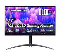 Acer Moniteur de jeu Predator X27Ubmiipruzx OLED WQHD 26,5 pouces Noir