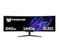 Acer Predator X49X DQHD 240Hz QD-OLED Freesync Moniteur de jeu incurvé avec KVM + PD 90 W