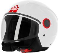 Acerbis Brezza, casque à réaction M Blanc Blanc