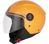 Acerbis Brezza Casque jet, jaune, Taille L (59/60)