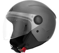 Acerbis Brezza Metallic, casque ouvert XL Mat-Gris Foncé Mat-Gris Foncé