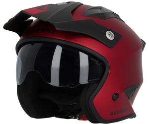 Acer ria Metallic Casque jet, Red Matt, Taille XS (53/54)