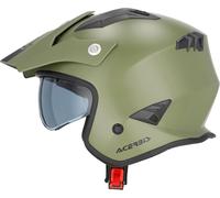 Acerbis Aria Solid, casque ouvert M Mat Olive/Noir Mat Olive/Noir