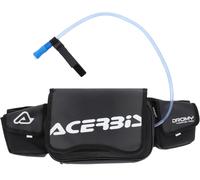 Acerbis Sac banane Dromy Logo 6,5 L avec vessie d'hydratation pour homme Noir/Blanc