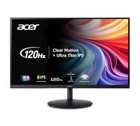 Acer SH242Y G0bih 23.8" IPS Full HD (1920 x 1080) Ultra-Thin Gaming Office Monitor | Adaptive-Sync Support (FreeSync Compatible) | Up to 120Hz Refresh | 1ms (VRB) | Adjustable Stand | HDMI & VGA Ports