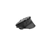 Acer Smart Fit - Souris - ergonomique - vertical - laser - 10 boutons - sans fil - 2.4 GHz, Bluetooth 5.0 - récepteur sans fil USB - noir