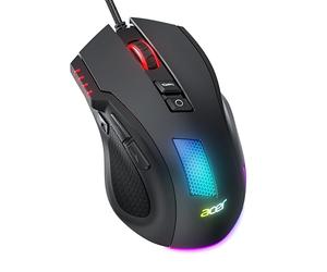 Acer Souirs Gamer Filaire Ergonomique, 12 800 DPI, 8 Boutons programmables