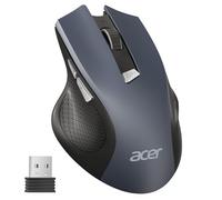 acer Souris Ergonomique sans Fil, Souris Ordinateur 2,4GHz avec Mini Récepteur USB, Wirless Mouse Optique USB,1600 DPI réglable, 6 Boutons, Compatible avec PC/Mac/Laptop/Chromebook