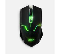 Acer, Souris Gaming STARK-GM1200, ABS recouvert de Caoutchouc, LED Multicolore, 6 Boutons, 6400 dpi, 66 IPS, câble recouvert de Tissu