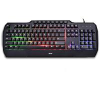 Acer STELLAR-GK1600 Clavier Gaming Filaire Membrane Disposition Italienne Rétroéclairage LED RGB 105 Touches 26 Touches Anti-ghosting 8 Touches Multimédia