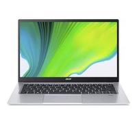 Acer Swift 1 SF114-34 - Intel Celeron - N4500 / jusqu'à 2.8 GHz - Windows 10 Home 64 bits en mode S - UHD Graphics - 4 Go RAM - 64 Go eMMC - 14" IPS 1920 x 1080 (Full HD) - Wi-Fi 6 - Argent pur - clav