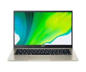 Acer Swift 1 SF114-34 - Intel Celeron - N4500 / jusqu'à 2.8 GHz - Windows 10 Home 64 bits en mode S - UHD Graphics - 4 Go RAM - 64 Go eMMC - 14" IPS 1920 x 1080 (Full HD) - Wi-Fi 6 - or safari - clavi