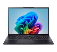 Acer Swift 16 AI SF16-51-754E Copilot+ PC Intel Core Ultra 7 258V Ordinateur portable 16" WQXG 32 Go LPDDR5x-SDRAM 1 To SSD Wi-Fi 7 (802.11be) Windows 11 Home Espagnole Noir
