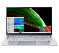 Acer Swift 3 Ordinateur portable fin et léger | Écran IPS 14 po Full HD 100 % sRGB | Processeur AMD Ryzen 7 5700U Octa-Core | 8 Go LPDDR4X | SSD NVMe 512 Go | WiFi 6 | KB rétroéclairé | FPR | Amazon