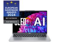 Acer Swift Go 14 OLED, SFG14-73, Ordinateur portable ultrafin, 14" OLED, Intel® Core™ Ultra 9, 32 Go RAM, 2 To SSD