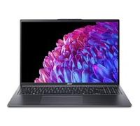 Acer Swift Go 16 SFG16-72 - Conception de charnière à 180 degrés - Intel Core Ultra 7 - 155H / jusqu'à 4.8 GHz - Evo - Win 11 Home - Intel Arc Graphics - 16 Go RAM - 1.024 To SSD NVMe - 16" OLED 3200 