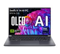 Acer Swift X SFX14-72G-75KD - 14'' OLED - Core Ultra 7 - 16Go - 512Go SSD - Geforce RTX 4050 - AZERTY