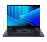 Acer TravelMate P4 Spin 14 P414RN-55 TMP414RN-55-79AM Ordinateur Portable 14 Pouces Convertible 2 en 1 Écran Tactile WUXGA 60Hz Intel Core Ultra 7 255U 16Go SSD 1To Clavier Anglais Bleu