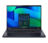 Acer TravelMate P4 TMP416-53-TCO-5424 Intel Core Ultra 5 125U Ordinateur portable 40,6 cm (16 ) WUXGA 16 Go DDR5-SDRAM 512 Go SSD Wi-Fi 6E (802.11ax) Windows 11 Pro Bleu