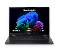 Acer PC portable TravelMate P6 14 AI TMP614-54T-TCO 14" Intel Core Ultra 7 32 Go 1 To Intel Graphics