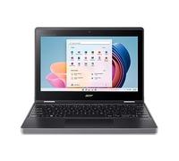acer TravelMate Spin B3 B311RN-33 TMB311RN-33-C0JS Ordinateur portable convertible 2 en 1 avec écran tactile 11,6" HD 1366 x 768 Intel N100 Quad-core (4 cœurs) 4 Go RAM totale 128 Go SSD Noir