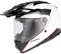 Acerbis Attack, casque d aventure XL Blanc/Noir/Rouge Blanc/Noir/Rouge